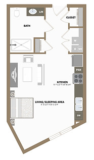 Picture of 100 Labor Downtown Apartments | Floor Plans